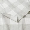 Gingham Kids Throw - Grey /Ivory -Dream Home Art 21676902 V01