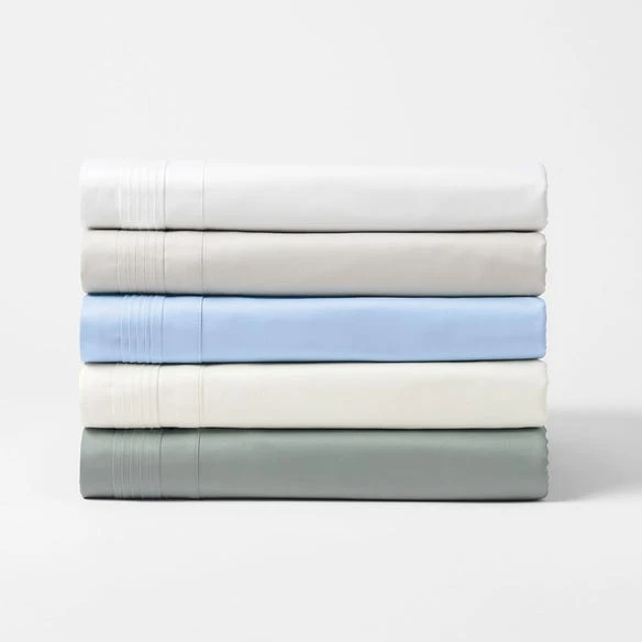 Luxe 1200 TC Egyptian Cotton Sheet Set - White 5 Luxe 1200 TC Egyptian Cotton Sheet Set - White - Image 3