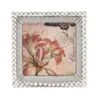 Enamel Frame With Pearl Border Square - White -Dream Home Art 17704801 P 35