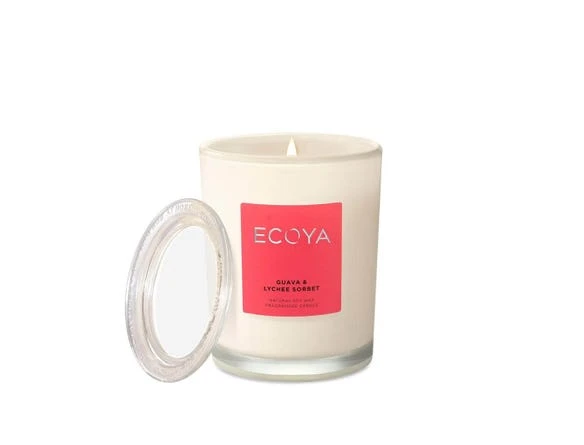 Ecoya Metro Jar New Look Candle - Guava And Lychee Sorbet 3 Ecoya Metro Jar New Look Candle - Guava And Lychee Sorbet