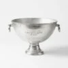Round Champagne Bucket - Pewter 1 Round Champagne Bucket - Pewter -Dream Home Art 18619601 P