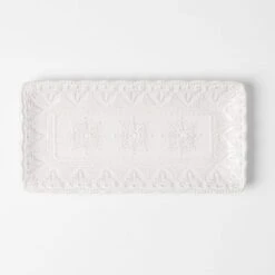 Venezia Rectangular Platter - Ivory -Dream Home Art 19732001 V01 5