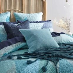 Takashi Quilt Cover - Blues 13 Takashi Quilt Cover - Blues -Dream Home Art 19771002 V03 1