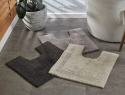 Braxton Contour Bath Mat - Zinc