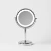 Mirror With LED Light 18cm 2 Mirror With LED Light 18cm -Dream Home Art 20478801 V02