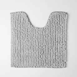 Bobble Melange Bath Mats - Stone