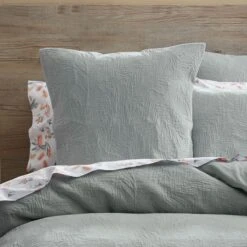 Palm Leaf Quilt Cover -Dream Home Art 21667801 P