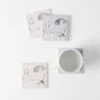 Misty Cats Coaster Set -Dream Home Art 21668501 P 1