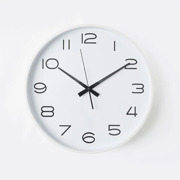 Thomas 40cm White Clock 3 Thomas 40cm White Clock
