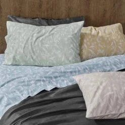 Pemberton Flannelette Sheet Set - Sage 7 Pemberton Flannelette Sheet Set - Sage -Dream Home Art 21827301 V02 18
