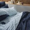 Pemberton Flannelette Sheet Set - Smoke Blue -Dream Home Art 21827303 V02 5