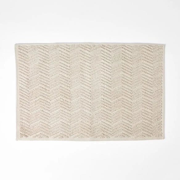 Chevron Bath Mat 3 Chevron Bath Mat