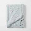 Kennett Diamond Knit Throw - Grey -Dream Home Art 21869401 P 1