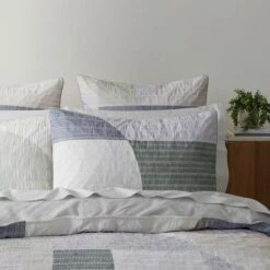 Ravenna Quilt Cover - Neutral -Dream Home Art 21870901 P