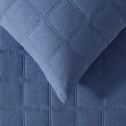 Madden Jersey Quilt Cover - Denim