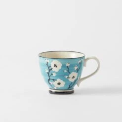 Cherry Blossom Dining - Teal -Dream Home Art 22047201 p 1 1