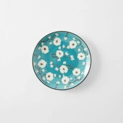 Cherry Blossom Dining - Teal -Dream Home Art 22047401 p 1 1