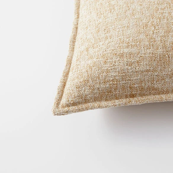 Bramley Melange Cushion - Butter 3 Bramley Melange Cushion - Butter