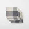 Cowra Checked Napkin Set Of 4 -Dream Home Art 22437001 P