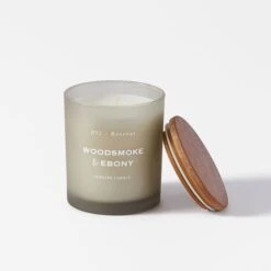Bed And Bath 225g Vessel Candle - Woodsmoke And Ebony