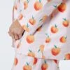Peaches Flannelette Pyjamas 2 Peaches Flannelette Pyjamas -Dream Home Art 22493801 V02