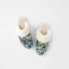 Mayfield Fur Slipper - Aqua/Multi -Dream Home Art 22495301 P