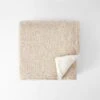 Bramley Sherpa Reverse Throw - Butter -Dream Home Art 22542502 P 1