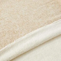 Bramley Sherpa Reverse Throw - Butter -Dream Home Art 22542502 V01 1