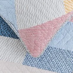 Takashi Quilt Cover - Multi Colour 11 Takashi Quilt Cover - Multi Colour -Dream Home Art CH Takashi Detail V2 4