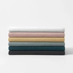 Tasman Bath Mats - White