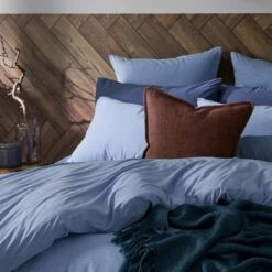 Jersey Quilt Cover - Blue 8 Jersey Quilt Cover - Blue -Dream Home Art G JERSEY 010803 00505 V02