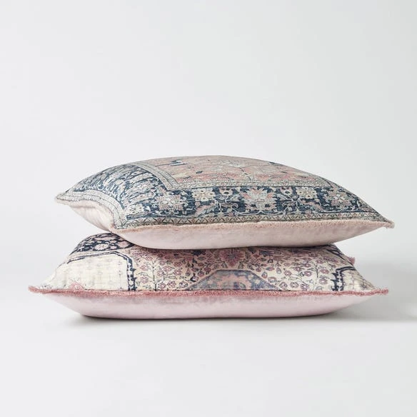 Aman Vintage Cushion - Multi/Pink 4 Aman Vintage Cushion - Multi/Pink - Image 2