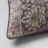 Aman Floral Cushion -Dream Home Art M F Aman Floral Cushion Plum 50x50cm 20976001 Detail