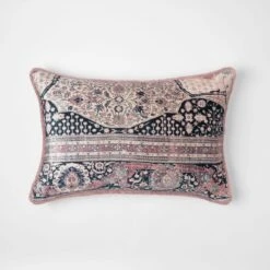 Aman Vintage Cushion - Multi/Pink 8 Aman Vintage Cushion - Multi/Pink -Dream Home Art M F Aman Vintage Cushion Multi Blush 60x40cm 20975601 1