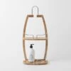 Bamboo Hanging Shower Caddy -Dream Home Art M F Bamboo Shower Caddy Bamboo 20982301