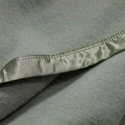 Cooper Woollen Blanket - Sage 7 Cooper Woollen Blanket - Sage -Dream Home Art M F COOPER Sage Detail 2