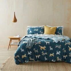 Cooper Flannelette Quilt Cover Set 7 Cooper Flannelette Quilt Cover Set -Dream Home Art M F Cooper FQCS Hero ECOM