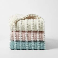 Cowley Chenille Throw - Cream -Dream Home Art M F Cowley Chenille Throws 21833 R 1