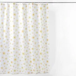 Daisy Shower Curtain 5 Daisy Shower Curtain -Dream Home Art M F Daisy Shower Curtain 22077101