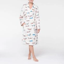 Dash Robe - Cream -Dream Home Art M F Dash Bathrobe 20911201 Front V2 1