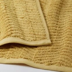 Devon Towel - Mustard 8 Devon Towel - Mustard -Dream Home Art M F Devon Towels Mustard 204648 Detail