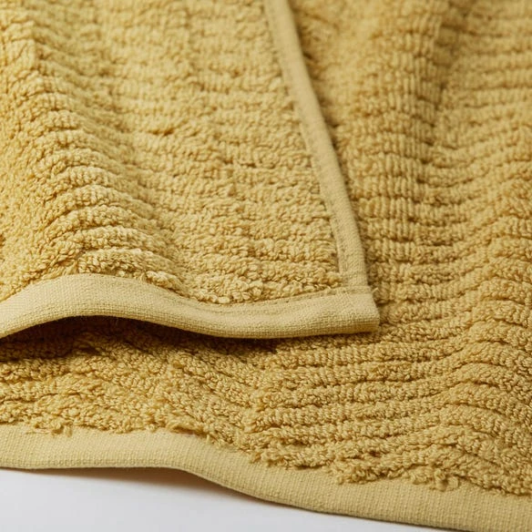 Devon Towel - Mustard 5 Devon Towel - Mustard - Image 3