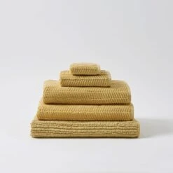 Devon Towel - Mustard 7 Devon Towel - Mustard -Dream Home Art M F Devon Towels Mustard 204648 R