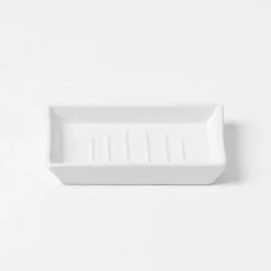 Dolomite Bathroom Accessories - White -Dream Home Art M F Dolomite soap dish White 13325901 1
