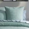 Dutton Quilt Cover - Smoke Blue -Dream Home Art M F Dutton Euro