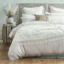 Eadie Bedspread - White 11 Eadie Bedspread - White -Dream Home Art M F Eadie BS V2
