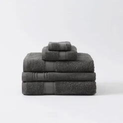 Egyptian Indulgence Towel - Granite -Dream Home Art M F Egyptian Indulgence Towels Granite 199574 R 3