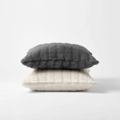 Faux Fur Cushion - Cream 8 Faux Fur Cushion - Cream -Dream Home Art M F Faux Fur Cushions W20 106466 R 4