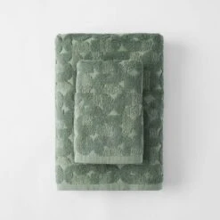 Harper Towel - Sage 5 Harper Towel - Sage -Dream Home Art M F Harper Khaki Towels 22059 R