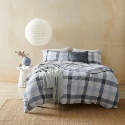 Joey Flannelette Quilt Cover Set -Dream Home Art M F Joey FQ CS ECOM